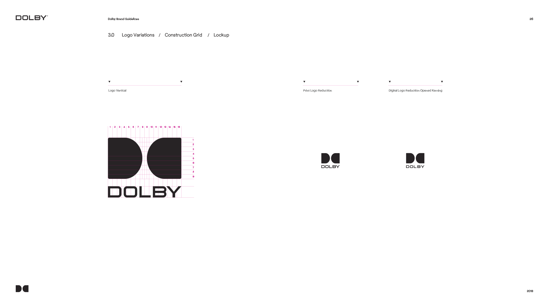 Dolby identity guideline exploration 1