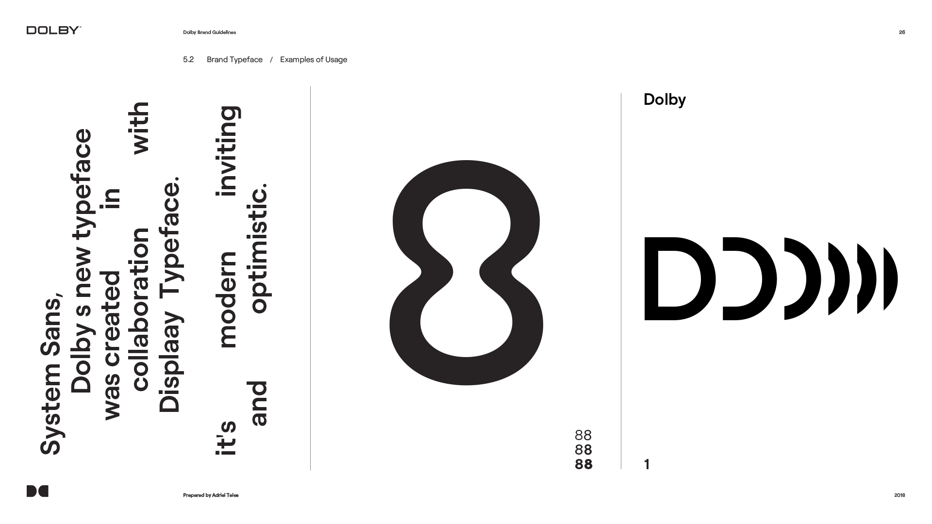 Dolby identity guideline exploration 7
